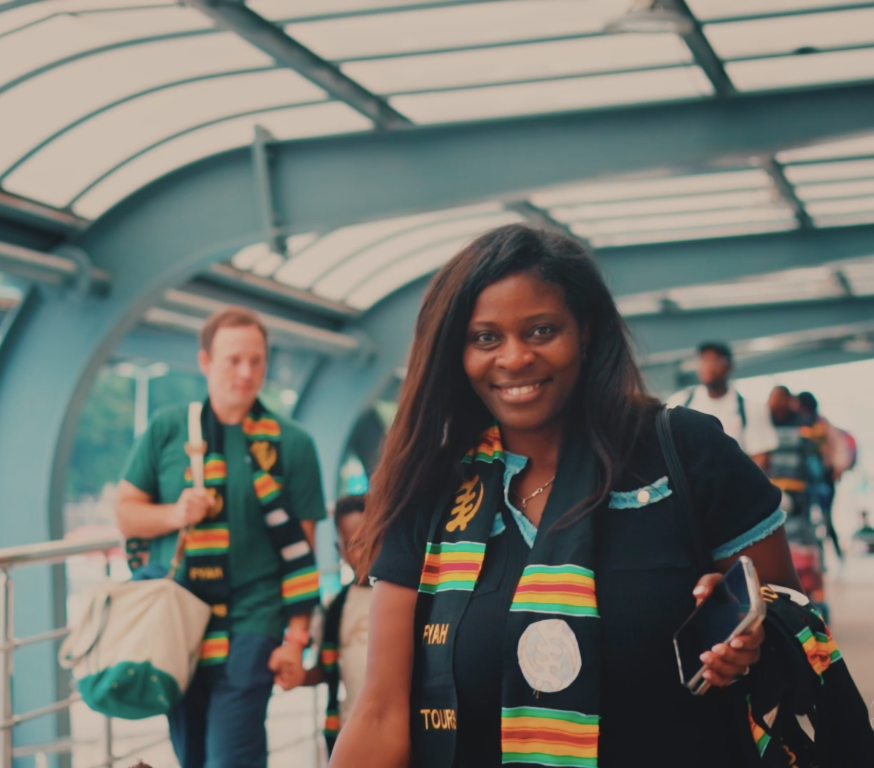 Documentary scene from the Ohio–Ghana Exchange