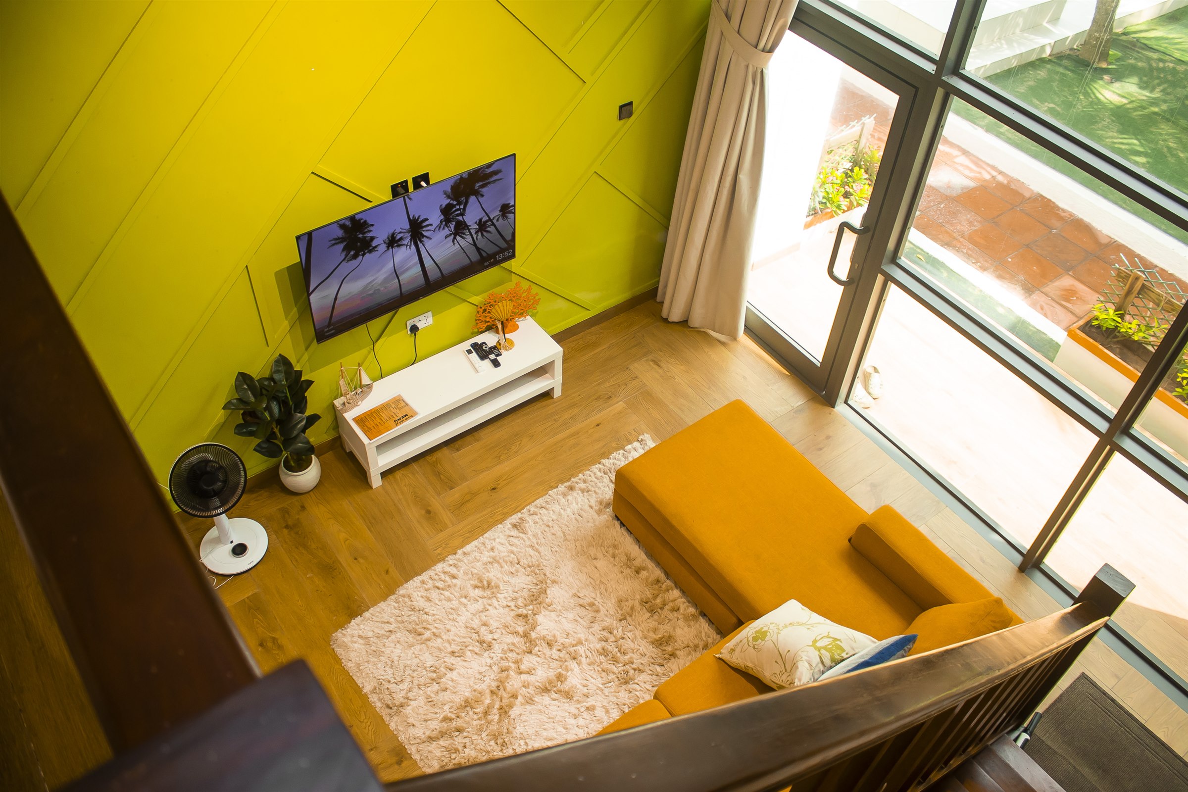 Designed interior living space